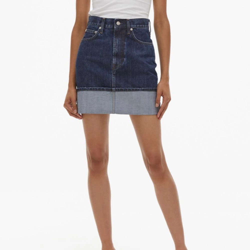 Helmut Lang Femme Hi Mini Skirt Size 25